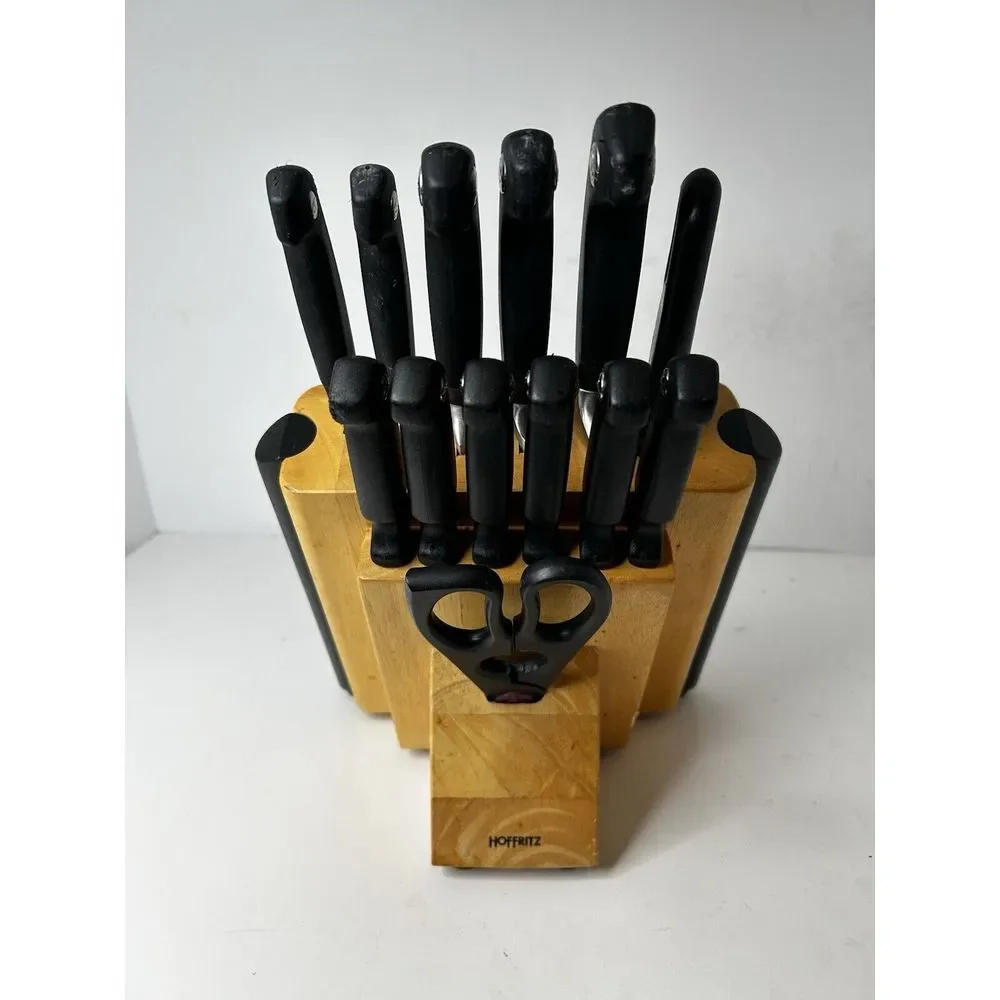 Hoffritz Knife‎ Set 14 Piece  Signature Series Vintage EUC